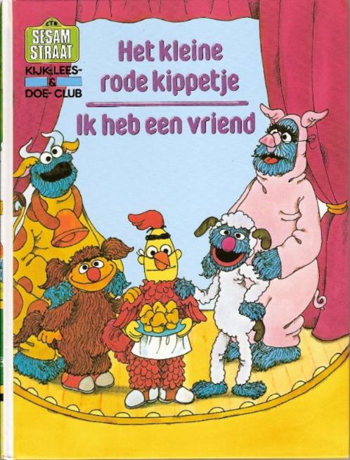 Sesamstraat - Het kleine rode Kippetje, Boeken, Kinderboeken | Kleuters, Gelezen, Fictie algemeen, 4 jaar, Jongen of Meisje, Voorleesboek