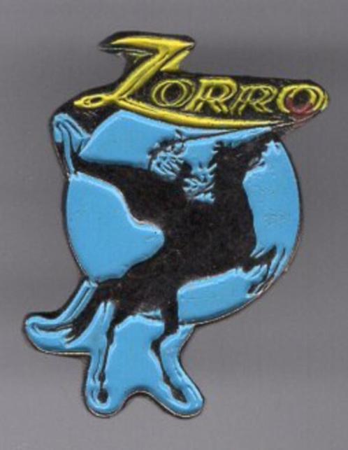 ZORRO strip/film figuur PIN ( BLAD3_337 ), Verzamelen, Speldjes, Pins en Buttons, Nieuw, Speldje of Pin, Figuurtje, Verzenden