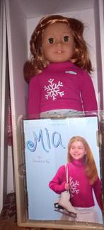 American Girl doll Mia in originele staat en doos, Ophalen of Verzenden, Nieuw, Pop, Levensecht of Reborn