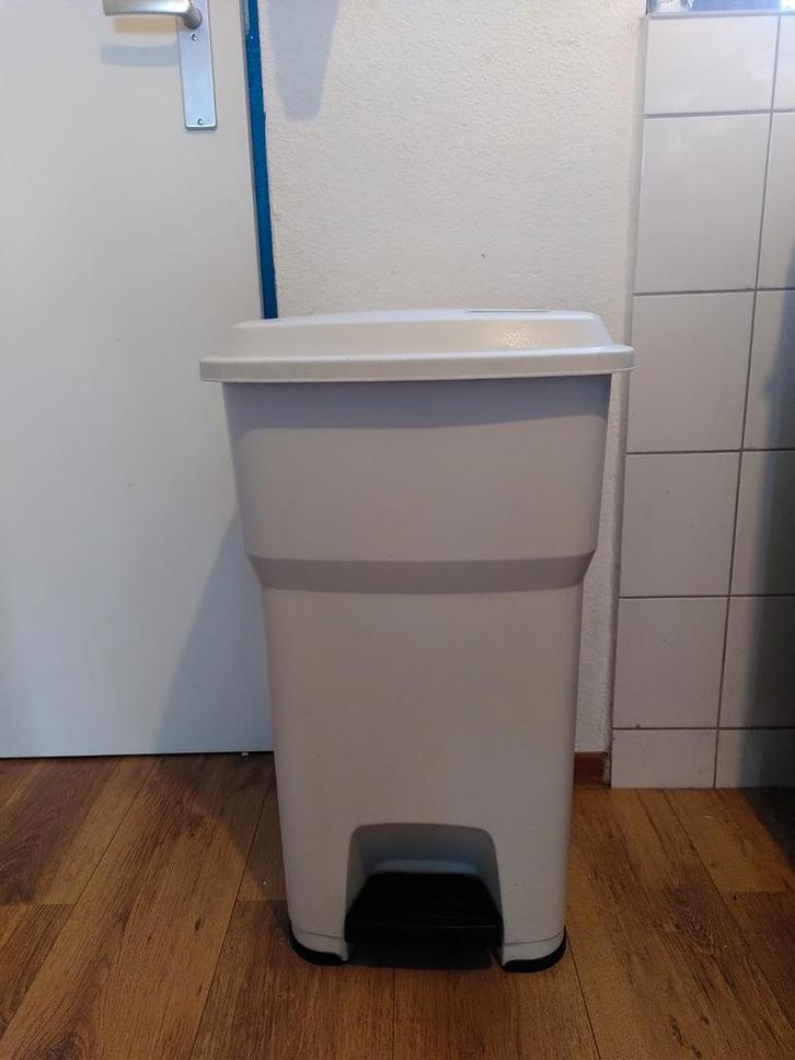 Grote Vileda Pedaalemmer - 60-80 Liter Afvalbak, Huis en Inrichting, Woonaccessoires | Prullenbakken, Gebruikt, Kunststof, 50 tot 75 cm