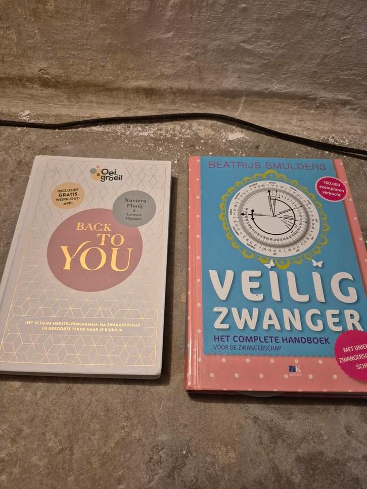 Boeken: Back to You & Veilig Zwanger, Boeken, Zwangerschap en Opvoeding, Ophalen of Verzenden