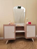 Kaptafel poederroze Damask, Ophalen, 50 tot 100 cm, Zo goed als nieuw, Minder dan 100 cm