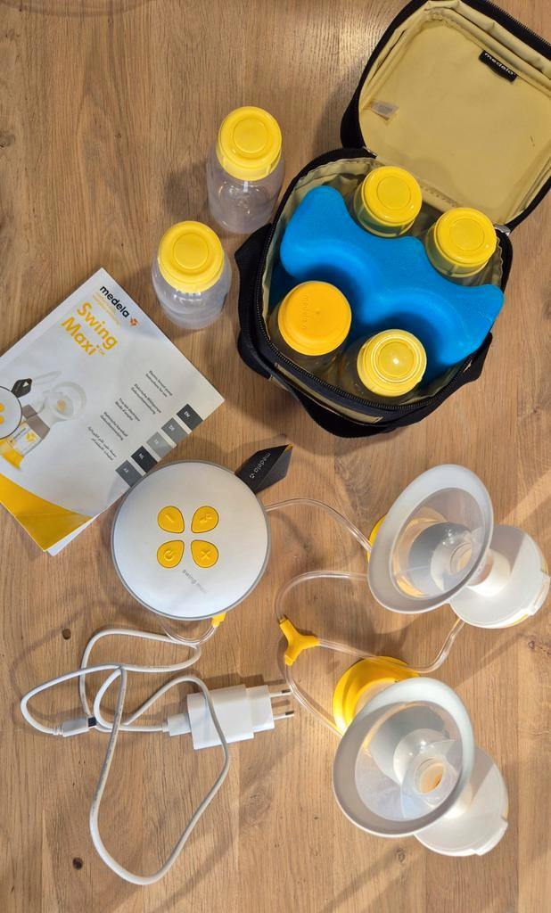 Medela Swing Maxi Dubbele Borstkolf, Kinderen en Baby's, Babyvoeding en Toebehoren, Gebruikt, Borstkolf, Ophalen of Verzenden