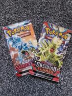 Twee pokemon booster packs obsidian flames/ sv base, Hobby en Vrije tijd, Verzamelkaartspellen | Pokémon, Ophalen of Verzenden