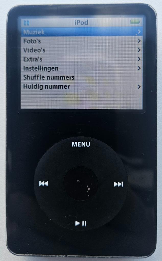 Ipod Classic 5.5 - 256gb SD geheugen en nieuwe accu, Audio, Tv en Foto, Mp3-spelers | Apple iPod, Zo goed als nieuw, Classic, 40 GB en meer