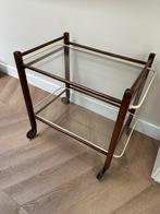 Trolley teak hout Cees Braakman voor Pastoe, Ophalen, Zo goed als nieuw, 75 cm of meer, 60 cm of meer
