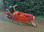 Bakfiets long cargo, Fietsen en Brommers, Fietsen | Bakfietsen, Huif, 3 kinderen, Zo goed als nieuw, Ophalen