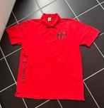 Rode polo Large 24 uur Le Mans opdruk, Ophalen of Verzenden, Zo goed als nieuw, Maat 52/54 (L), Rood