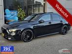 Mercedes A-klasse 180 d AMG Limousine Panorama/Sfeer/A35 pak, Auto's, 4 cilinders, Zwart, Sedan, Geïmporteerd