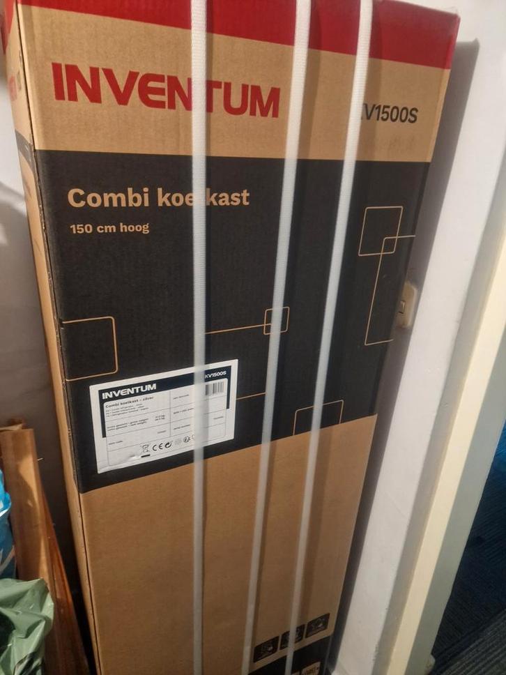 Inventum Combi Koelkast - Nieuw in doos!, Witgoed en Apparatuur, Koelkasten en IJskasten, Nieuw, Met vriesvak, 150 tot 200 liter