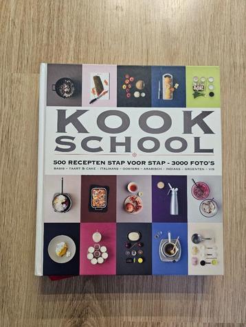 Kookschool 500 recepten stap voor stap beschikbaar voor biedingen