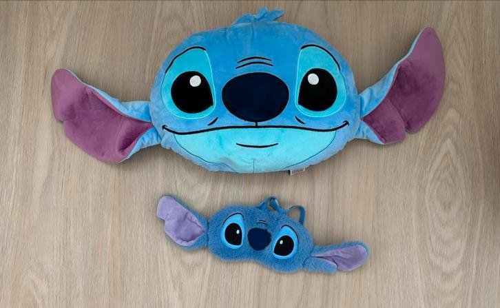 Stitch Kussen & Slaapmasker Set, Kinderen en Baby's, Speelgoed | Knuffels en Pluche, Nieuw, Overige typen, Ophalen of Verzenden