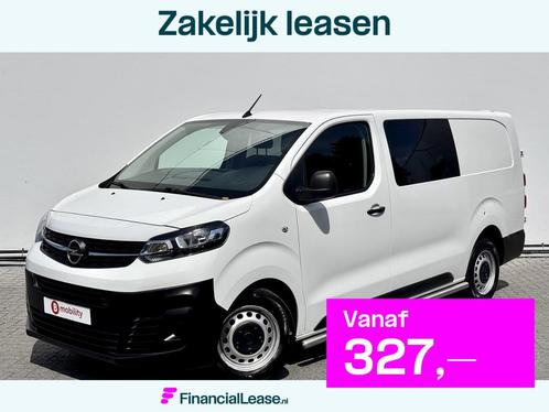 Opel Vivaro 2.0 CDTI 180PK L3H1 Automaat Dub. Cabine 6-Pers, Auto's, Bestelauto's, Bedrijf, Lease, Financial lease, ABS, Airbags