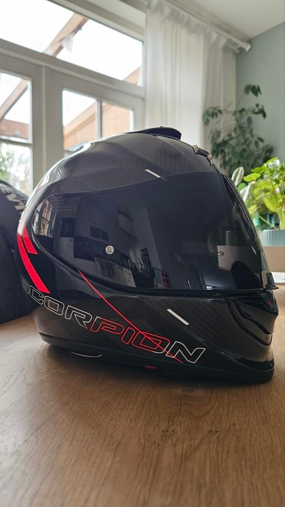 Scorpion EXO 1400 Carbon Air mt s, Ophalen, Tweedehands, Integraalhelm, Overige merken