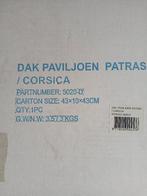 Paviljoen  tent dak donker grijs, Ophalen, Minder dan 4 meter, Nieuw, Paviljoen