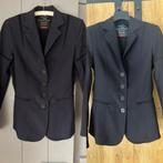 Twee Equiline wedstrijdjasjes zwart & donkerblauw, Dieren en Toebehoren, Paardrijkleding, Ophalen of Verzenden, Zo goed als nieuw