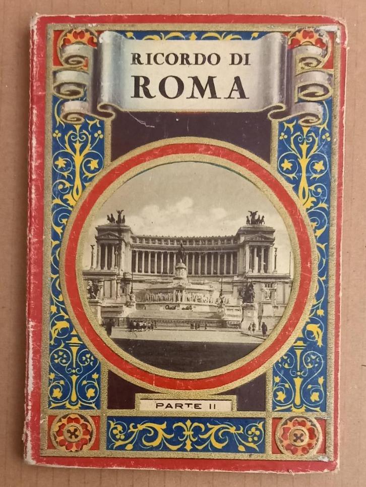 11596 Ricordo di Roma Leporello Rome Italië, Antiek en Kunst, Antiek | Boeken en Bijbels, Ophalen of Verzenden