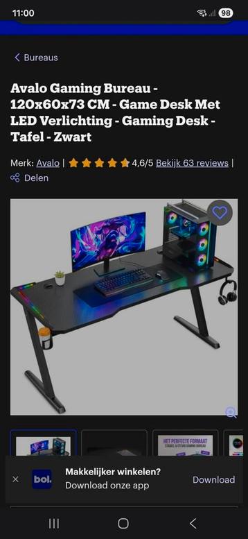 Gaming bureau  beschikbaar voor biedingen