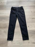 H&M slim fit jeans broek zwart nieuwstaat maat 152 D1, Broek, Meisje, H&M, Ophalen of Verzenden