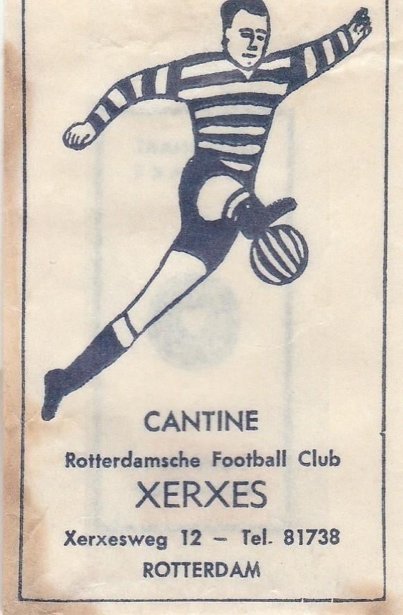 voetbal Xerxes Xerxesweg Rotterdam - football club, Ophalen of Verzenden