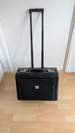 Pilotenkoffer hardschalig zwart 1x gebruikt., Ophalen of Verzenden, Zo goed als nieuw, Hard kunststof, Minder dan 50 cm