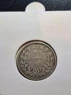 Zilveren 25 cent 1898, Postzegels en Munten, Munten | Nederland, Zilver, 25 cent, Ophalen of Verzenden, Koningin Wilhelmina