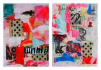Abstract schilderij, Ophalen of Verzenden