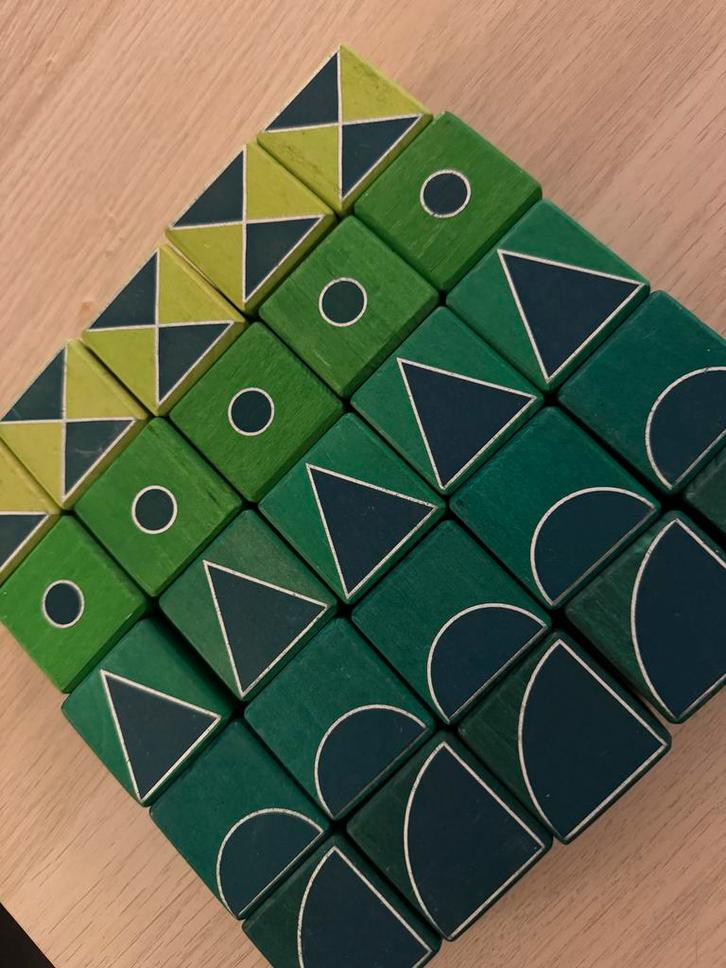 Grimms Geo Blokken - Zeldzaam!, Kinderen en Baby's, Speelgoed | Houten speelgoed, Ophalen of Verzenden