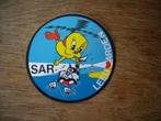 Looney Tunes Tweety sticker SAR Leeuwarden 10cm, Nieuw, Looney Tunes, Ophalen of Verzenden, Beeldje of Figuurtje