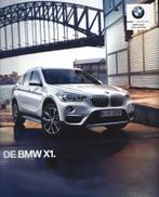 Brochure BMW X1 2018, Ophalen of Verzenden, Gelezen, BMW