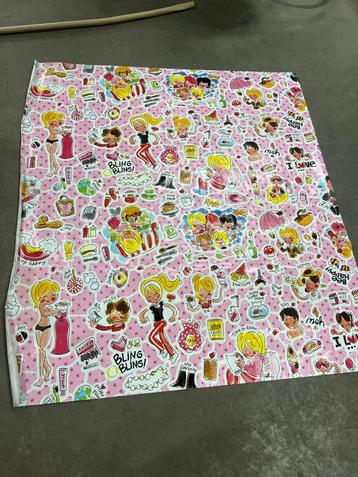 Blond Amsterdam tafelzeil - Pink Happiness - 140x240 cm beschikbaar voor biedingen