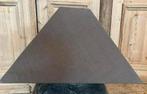 Hoffz linnen lampen kap antraciet grijs 55 x 30 cm, Ophalen, Nieuw, Grijs, Rond
