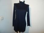 Marccain zwart tuniek dubbel kolletje merk druk zijkant N4, Maat 38/40 (M), Zwart, Ophalen of Verzenden, Gedragen