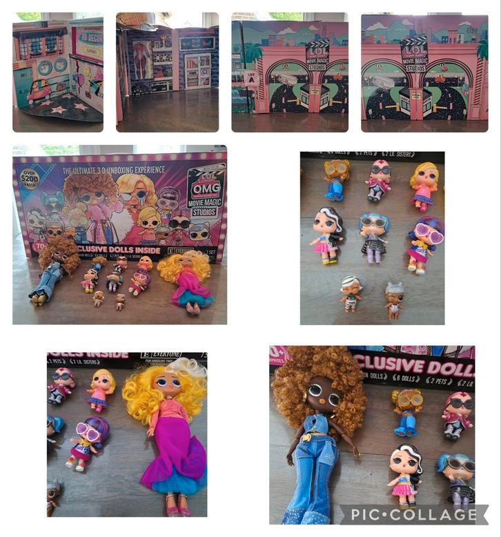L.O.L. surprise! Movie magic studios, Kinderen en Baby's, Speelgoed | Poppen, Gebruikt, Overige typen, Ophalen of Verzenden