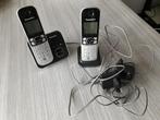 Vaste telefoonset (2 stuks), Gebruikt, Ophalen of Verzenden, 2 handsets