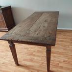 Robuuste eettafel, Ophalen, Gebruikt, Rustiek/landelijk, 200 cm of meer