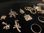 Stukjes gemaakt van zilver, Sieraden, Tassen en Uiterlijk, Ophalen of Verzenden, Zo goed als nieuw, Zilver, Overige merken