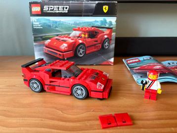 Lego Ferrari F40 rood - 75890 Speed Champions beschikbaar voor biedingen