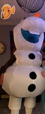 Carnavals pak Olaf opblaasbare, Ophalen of Verzenden, Zo goed als nieuw, Onbekend
