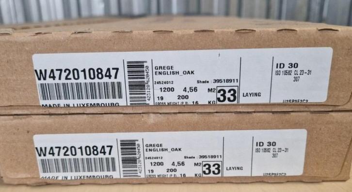 Verschillende soorten Tarkett plak PVC vloer (rest), Huis en Inrichting, Stoffering | Vloerbedekking, Nieuw, Laminaat, Ophalen of Verzenden