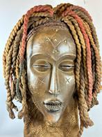 251056 Oud Afrikaans Mwana Pwo Luena Chokwe masker, Ophalen of Verzenden