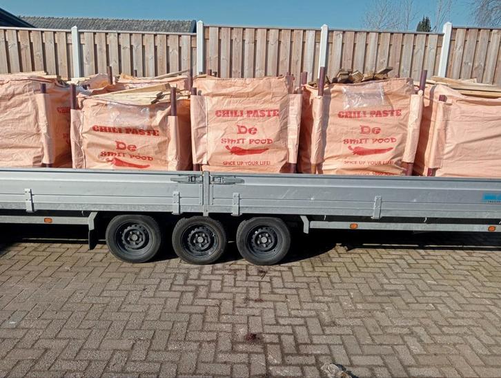 Stookhout per kuub, Hobby en Vrije tijd, Feestartikelen | Verhuur, Zo goed als nieuw, Overige, Ophalen