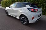 Ford Puma 1.0 EcoBoost Hybrid ST-Line X '20 52dkm! LUXE UITV, Voorwielaandrijving, Leder en Stof, Wit, Bedrijf