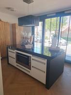 Bruynzeel keuken met kookeiland gewrapt, Huis en Inrichting, Keuken | Complete keukens, Ophalen, Gebruikt, Wit, Dubbelwandige keuken