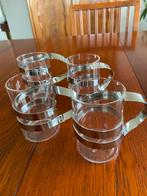 Vier theeglazen Bredemeijer, Glas of Glazen, Ophalen of Verzenden, Overige stijlen, Glas