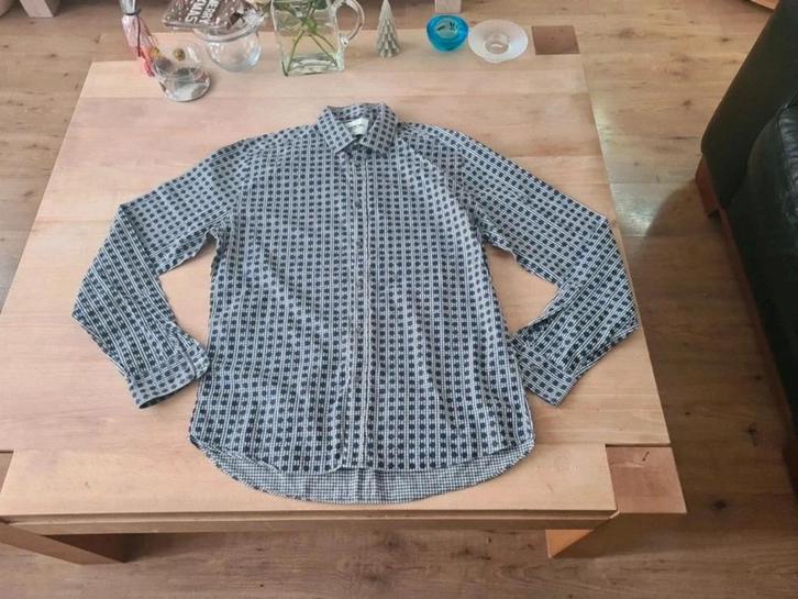 Prachtige overhemd Essentiel Antwerp.Maat M.Nieuw, Kleding | Heren, Overhemden, Nieuw, Halswijdte 39/40 (M), Blauw, Verzenden