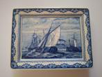 Delft handwerk bordje, Ophalen