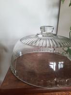Vintage stolp taartschaal persglas made in France, Ophalen of Verzenden, Zo goed als nieuw