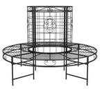 Boombank parkbank rond ijzer ø137 GRATIS BEZORGD!, Verzenden, Nieuw