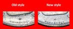 Ⰶ DOLPHIN & RUDDER 1951-2001: ITALY 5 LIRAS 1954R BOTH TYPES, Verzenden, Italië, Losse munt